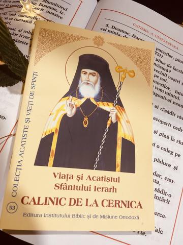 Carte, Viata si Acatistul Sfantului Ierarh Calinic IBT de la Candela Criscom Srl.