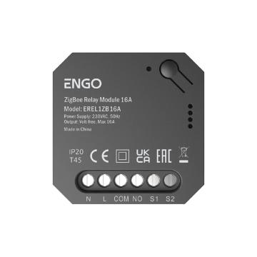 Releu inteligent Engo Erel ZigBee, 16A, Tuya - 230v