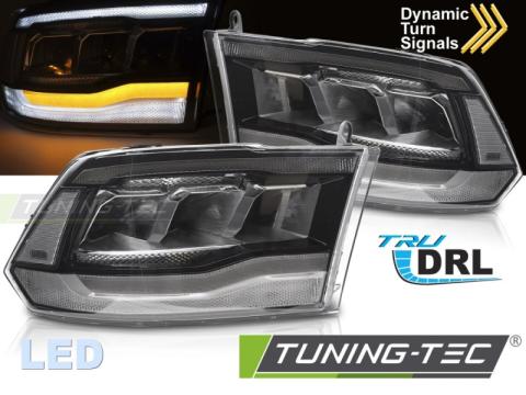 Faruri LED Headlights DRL Dodge RAM 09-18