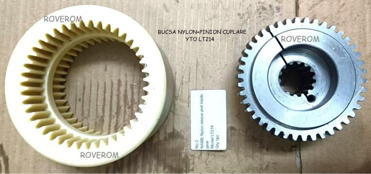 Bucsa nylon + pinion cuplare Lutong LTK214, YTO LT214