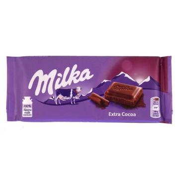 Ciocolata Milka cu lapte extra de cacao 100g