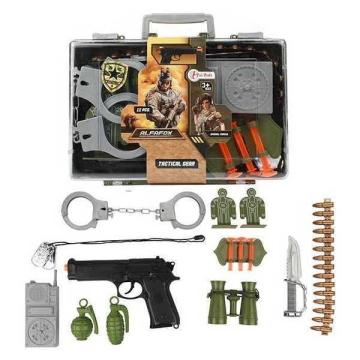 Jucarie Set militar cu accesorii Alfafox Toi-Toys TT14706A