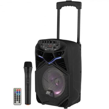 Boxa - troler JRH A85, 300 W cu microfon wireless