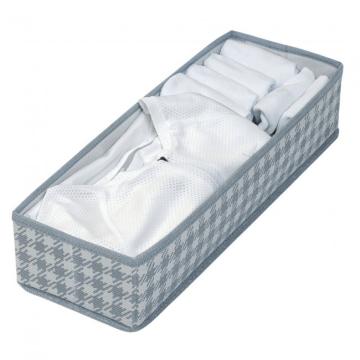 Cutie pliabila organizare sertare Pied de Poule 42x14x9cm