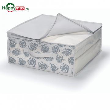 Husa depozitare articole textile Roses 45x45x20 cm