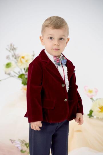 Costum Ralph (1-4 ani) burgundy