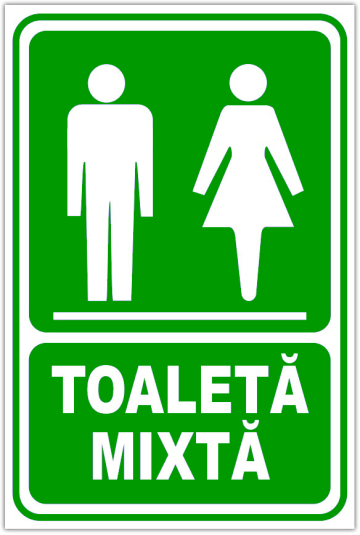 Indicator verde toaleta mixta de la Prevenirea Pentru Siguranta Ta G.I. Srl