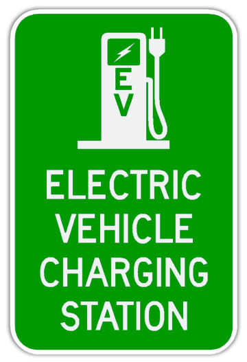 Sign electric vehicle charging station de la Prevenirea Pentru Siguranta Ta G.I. Srl