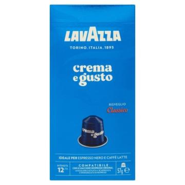 Cafea capsule Lavazza Crema Gusto, compatibile Nespresso 