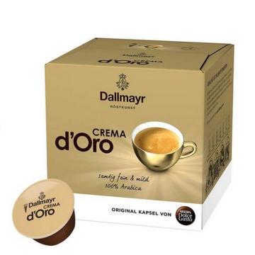 Cafea Dolce Gusto Dallmayr Crema D'Oro 16 capsule, 120g