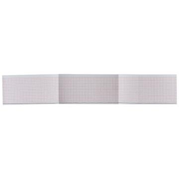 Hartie EKG la blat - 50 x 100 mm x 300 file caroiata de la Medaz Life Consum Srl