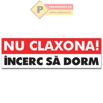 Indicatoare nu claxona