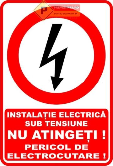 Indicator de instalatiile electrice sub tensiune de la Prevenirea Pentru Siguranta Ta G.I. Srl