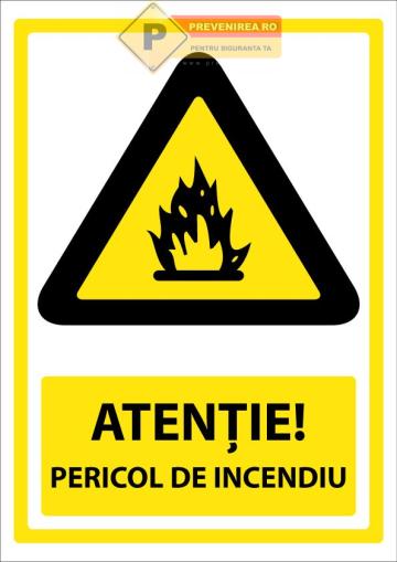 Indicator pentru pericol de incendiu