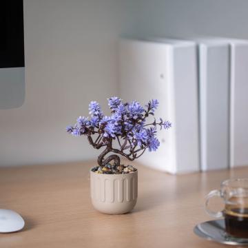 Decor plante artificiale - bonsai, ghiveci de flori