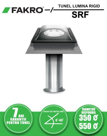 Tunel solar de lumina cu tub rigid Fakro SRF