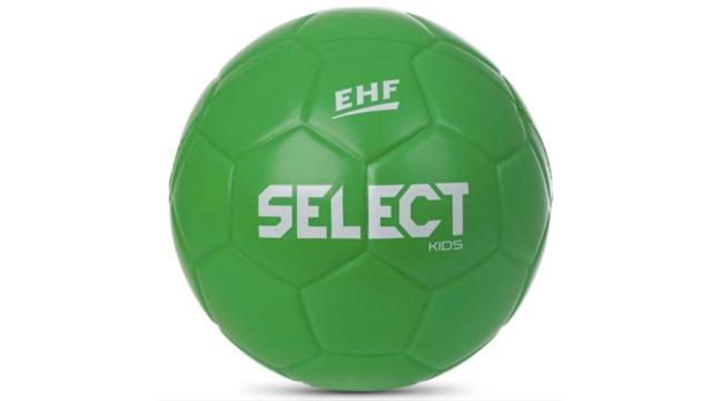 Minge de handbal din spuma Select Kids Green U9