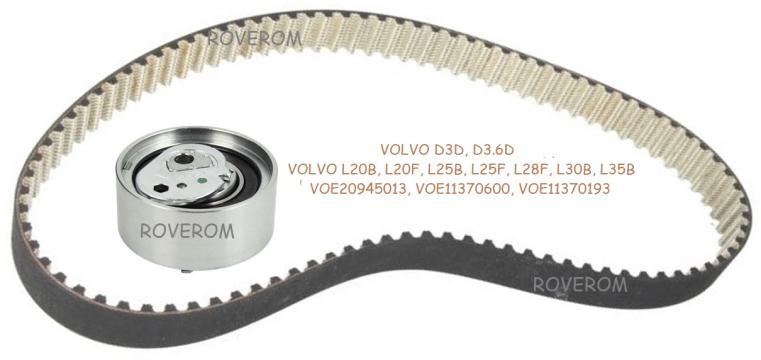 Kit distributie Volvo D3D, D3.6D, Volvo L20B, L20F, L25B de la Roverom Srl