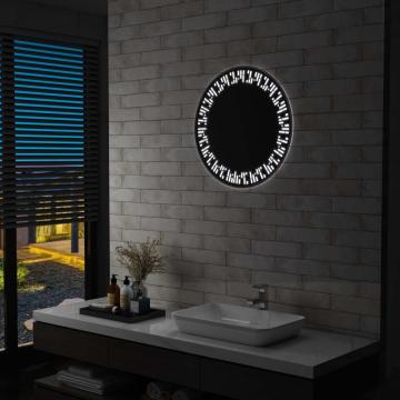 Oglinda cu LED de baie, 60 cm de la VidaXL