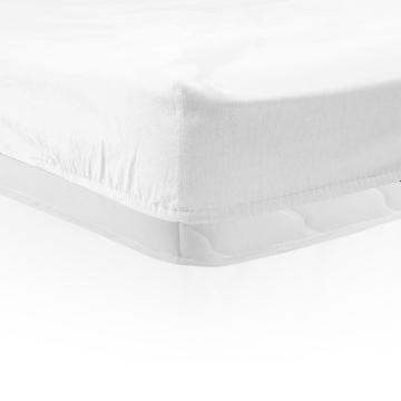 Cearceaf pat cu elastic 140x200 cm alb de la Transilvania Euro Tour Srl