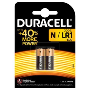 Baterie alcalina LR1 blister 2 buc Duracell