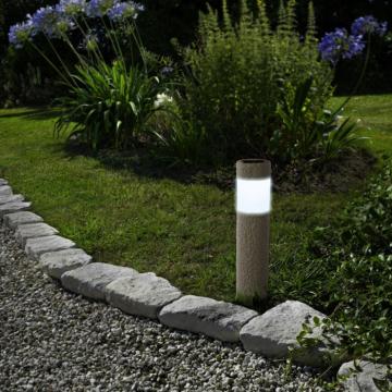 Lampa solara LED, imitatie de piatra de la Mobilab Creations Srl