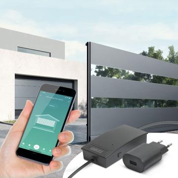Set senzor de deschidere garaj Smart Wi-Fi - USB de la Rykdom Trade Srl