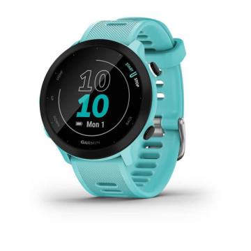 Ceas smartwatch Garmin Forerunner 55, GPS, Aqua de la Risereminat.ro