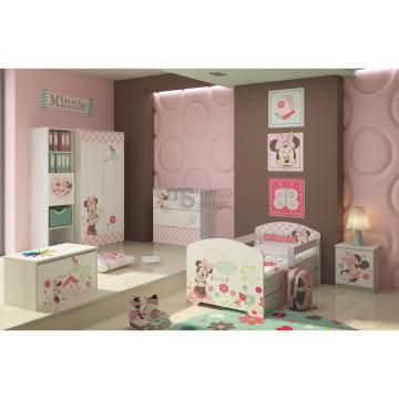 Camera pentru copii Minnie Mouse Bianco de la Marco Mobili Srl