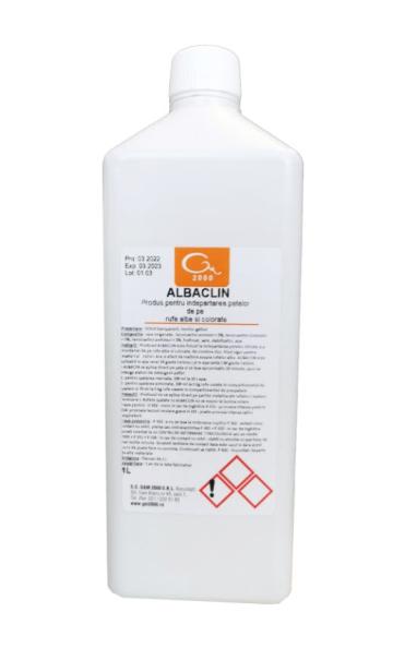 Detergent rufe pentru scoaterea petelor Albaclin - 1 litru