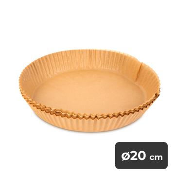 Hartie de copt pentru friteuza cu aer - rotunda - 20 cm - 50