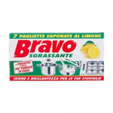 Bureti de vase cu detergent, Bravo Sgrassante, 7bucati