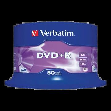 DVD+R Verbatim 16X4.7 Gb SP50/PK de la Elnicron Srl