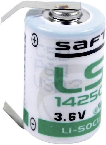 Baterie Litiu Saft LS14250 1/2AA 3.6V