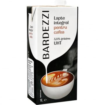 Lapte integral Bardezzi pentru cafea 3,5% grasime UHT 1L