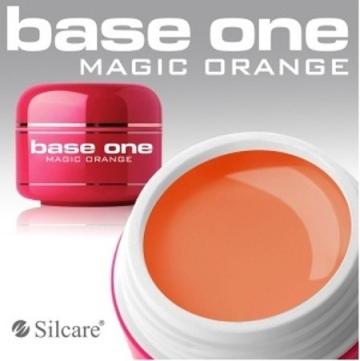 Gel unghii Color Magic Orange Base One - 5ml