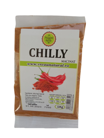Chilly macinat, Natural Seeds Product, 1Kg de la Natural Seeds Product SRL