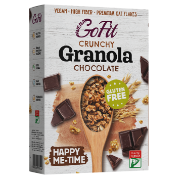 Granola fara gluten cu ciocolata 250g de la Naturking Srl