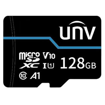Card memorie 128GB, Blue Card - UNV TF-128G-T-L-IN de la Big It Solutions