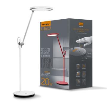 Lampa LED birou reglabila - Videx - TF15W - Alba de la Casa Cu Bec Srl