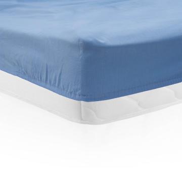 Cearceaf pat cu elastic 90x200 cm blue de la Transilvania Euro Tour Srl