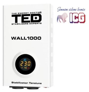 Stabilizator tensiune Wall Ted 1000VA