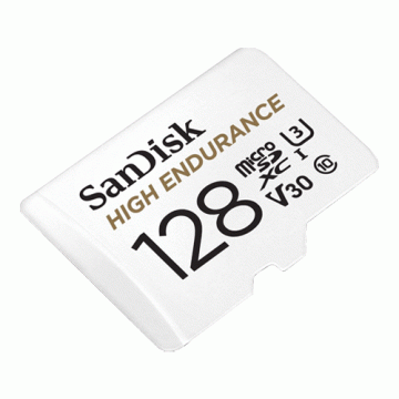 Card MicroSD 128GB, High Endurance - SanDisk SDSQQNR-1
