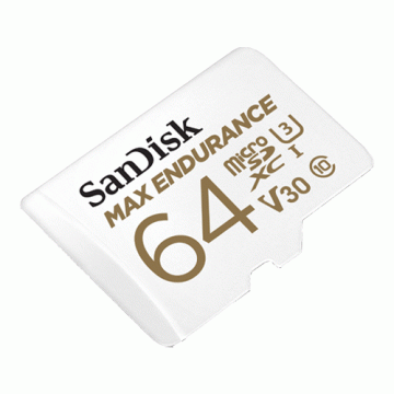 Card MicroSD 64GB, Max Endurance - SanDisk SDSQQVR-064