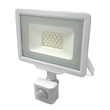 Proiector LED SMD 20W alb - cu senzor de miscare - City Line de la Casa Cu Bec Srl