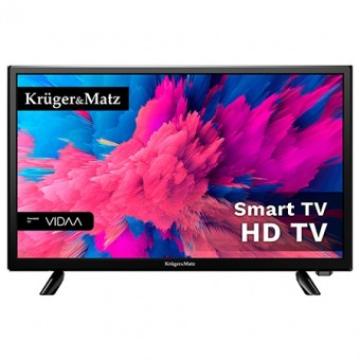 Televizor led HD Smart Vidaa 24inch 61cm 220V Kruger Matz de la Viva Metal Decor Srl
