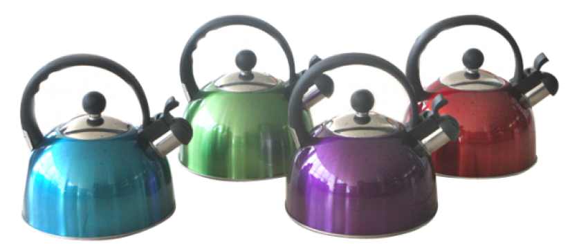 Ceainic culori diferite 2,5l de la Kalina Textile SRL