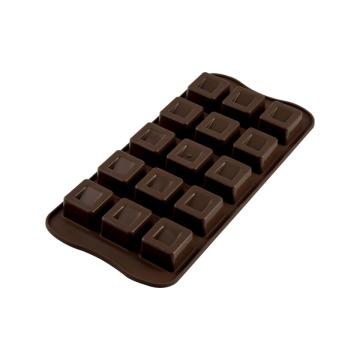 Forma silicon pentru ciocolata Cubo - SilikoMart de la Lumea Basmelor International Srl