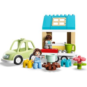 Joc Lego Duplo Casa de familie pe roti 10986 31 piese de la Etoc Online