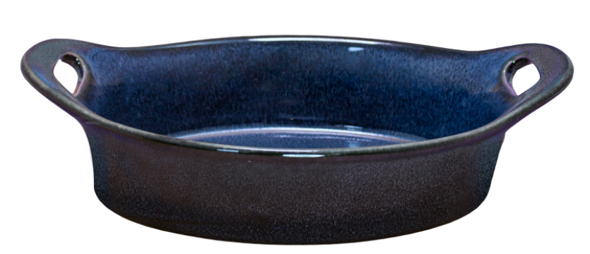 Tava ovala pentru cuptor Culinaro Ceramica 20,8x12x5,8cm de la Kalina Textile SRL